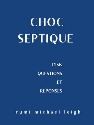 cover image of Choc septique